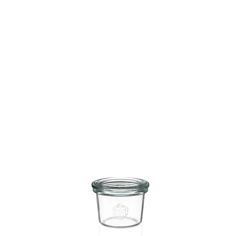 Sturzglas 65 ml mit Glasdeckel (12 St.)