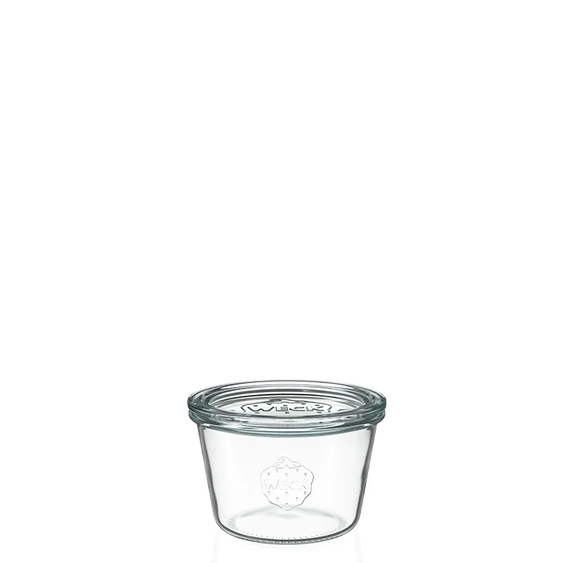 Sturzglas 280 ml mit Glasdeckel (6 St.)