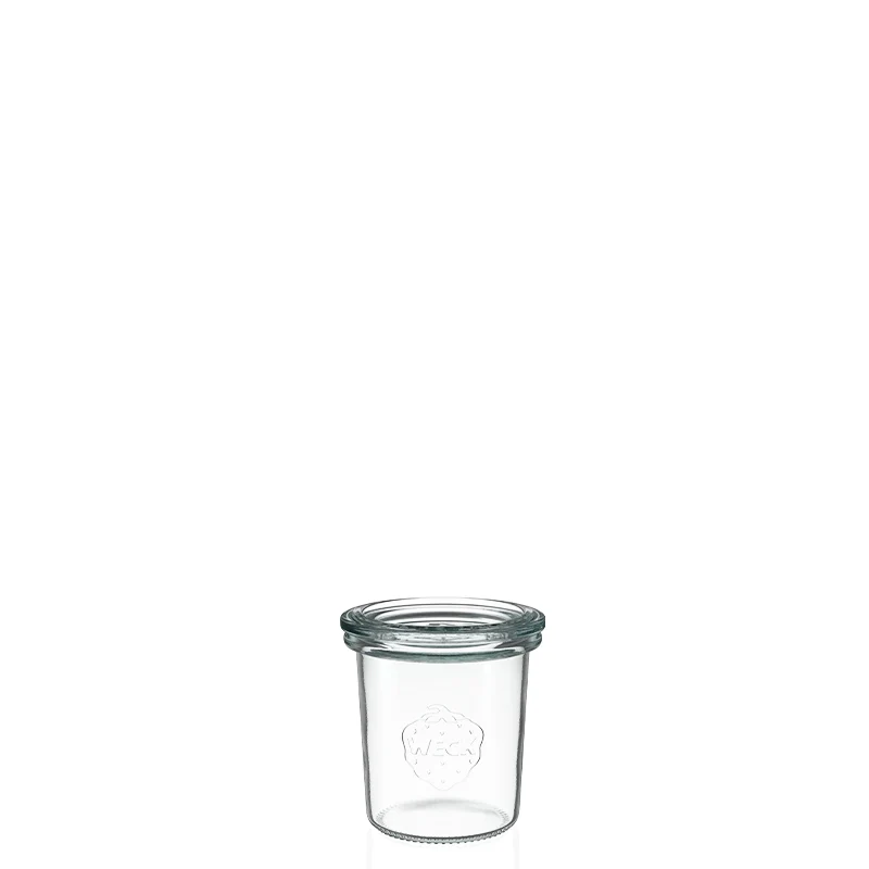 Sturzglas 115 ml mit Glasdeckel (12 St.)