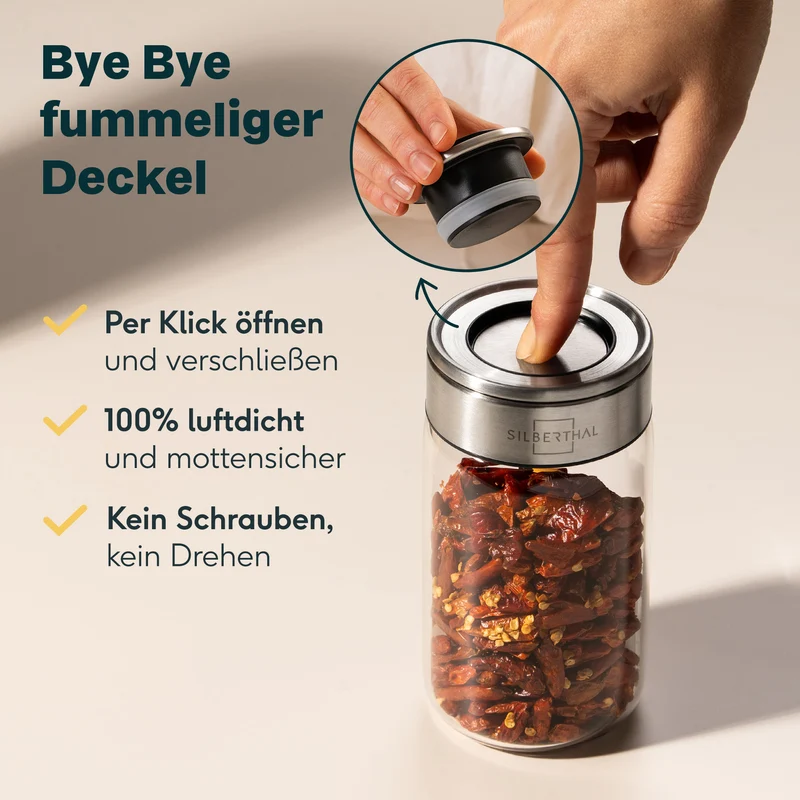 Gewürzgläser 300ml 12er Set