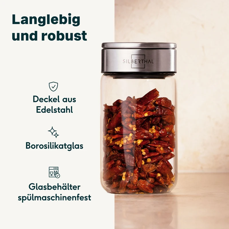 Gewürzgläser 300ml 12er Set