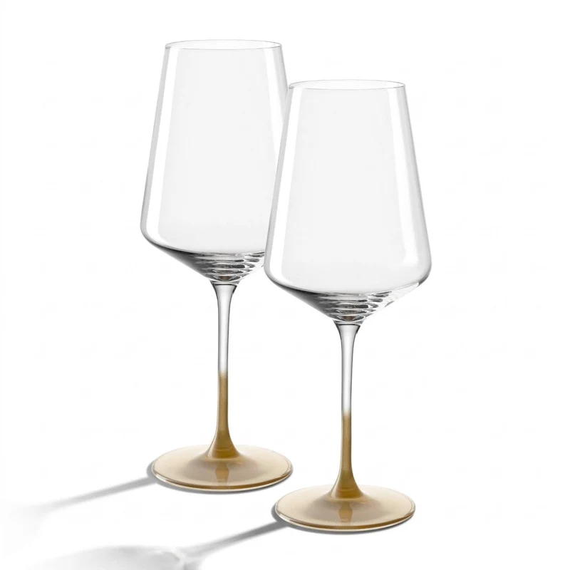 Weinglas PUCCINI 560 ml gold 2er-Set