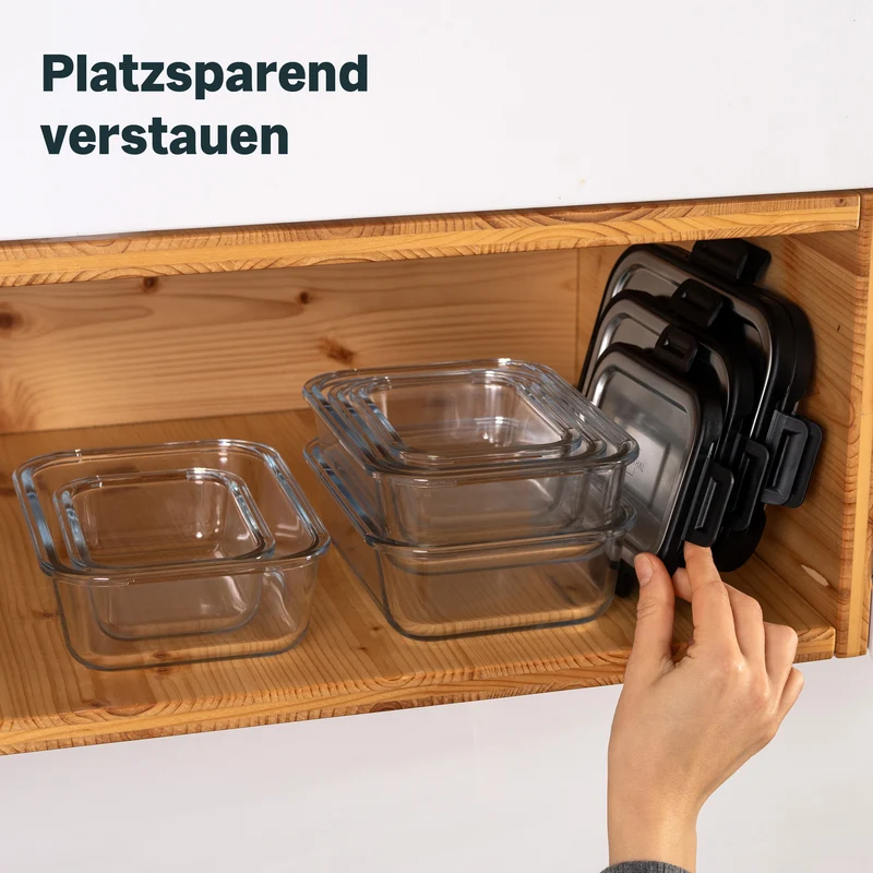 Frischhaltedosen 1 Liter 3er Set