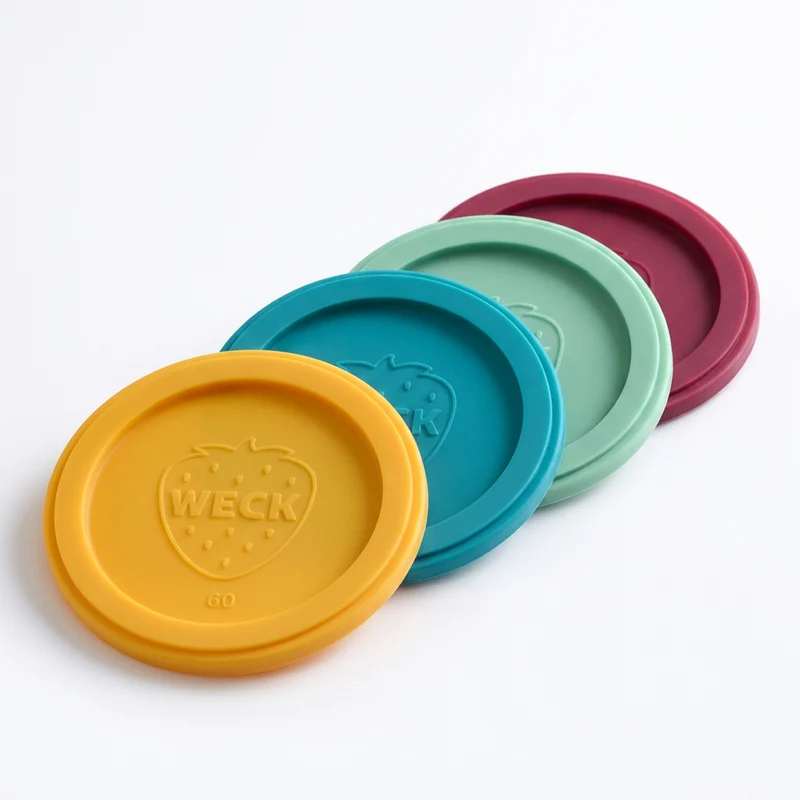 Frischhaltedeckel Multipack 4 Farben Bunt für Öffnung Ø 60 mm (4 St.)