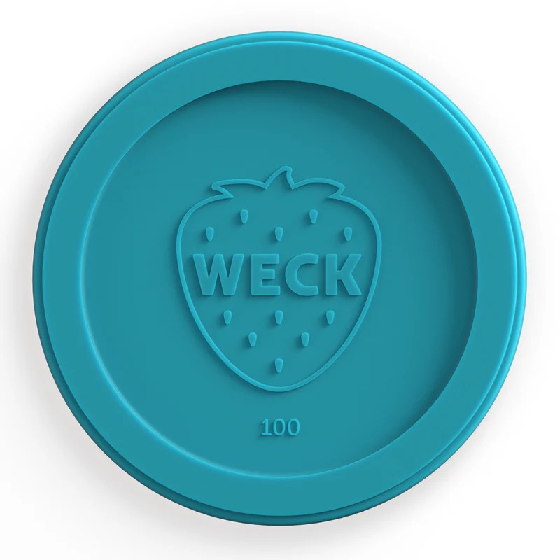 Frischhaltedeckel Petrol für Ø 100 mm (3 St.)