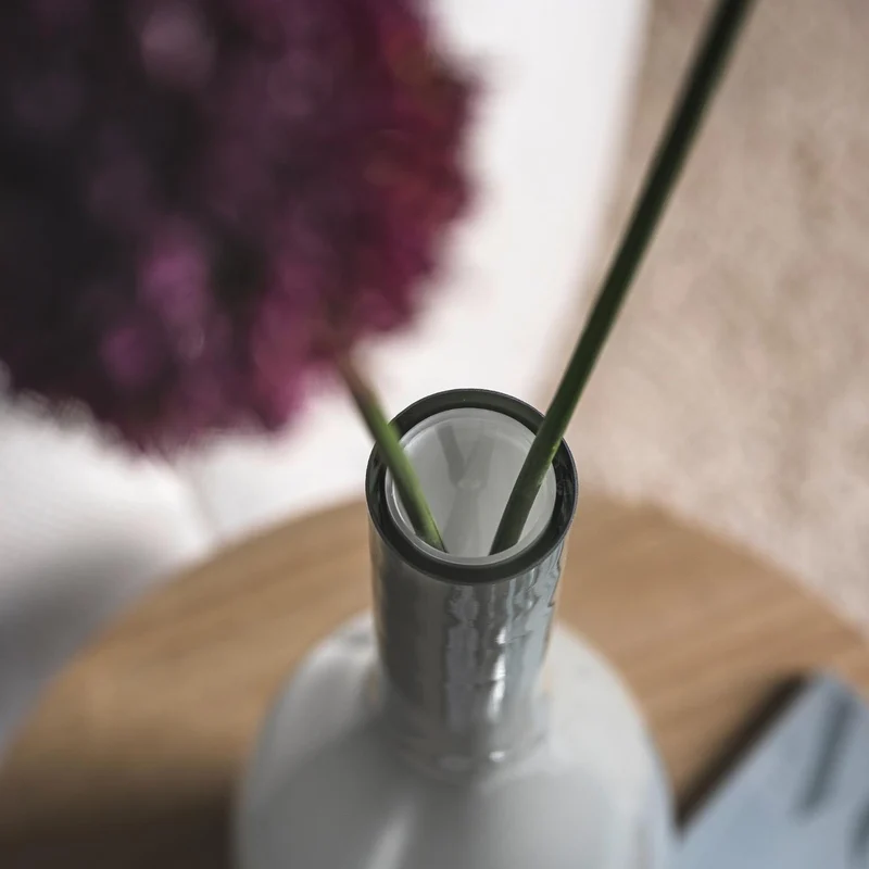 Vase BEAUTY 50 cm grau
