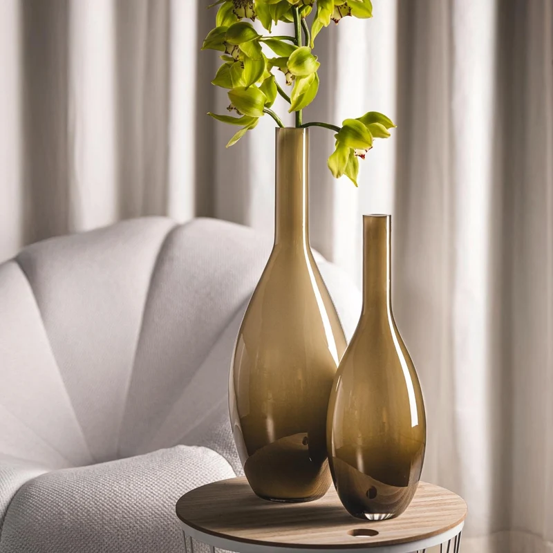 Vase BEAUTY 50 cm braun