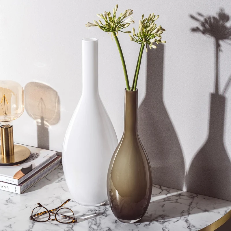 Vase BEAUTY 39 cm braun