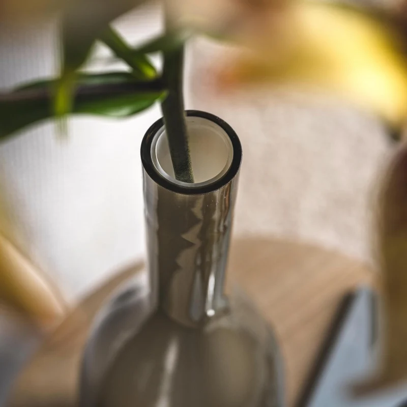 Vase BEAUTY 18 cm braun