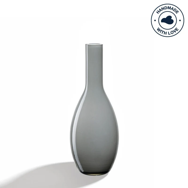 Vase BEAUTY 18 cm grau