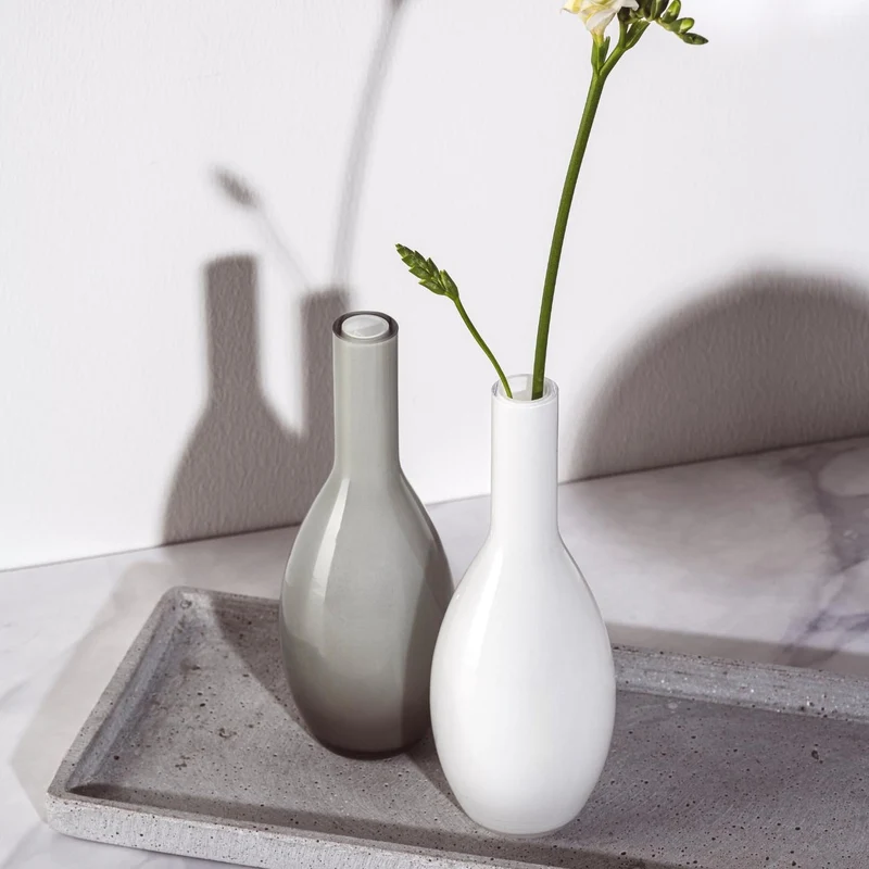 Vase BEAUTY 18 cm weiß