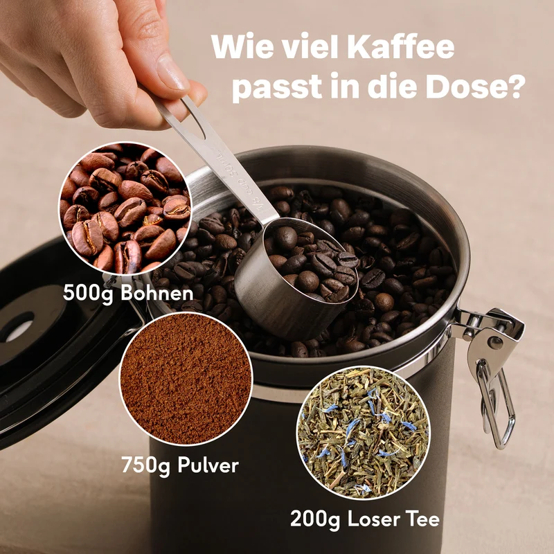 Teekanne mit Wasserkessel & Aufbewahrungsdose Set