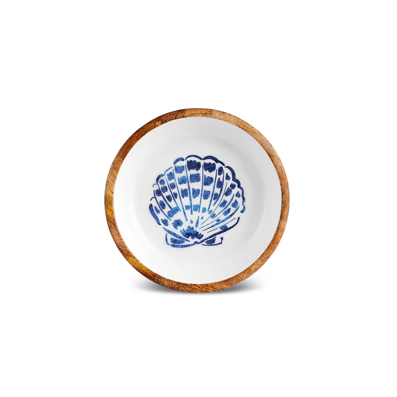 Karaca Mango Marin Muschel Snackschale, 10cm