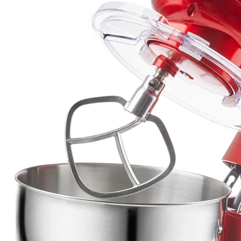 Karaca Multichef Küchenmaschine und Standmixer mit Fleischwolf Standmixer Redgold 1400W