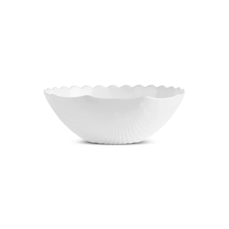 Karaca White Shell Opal Glas Tafelservice 18-teilig für 6 Personen