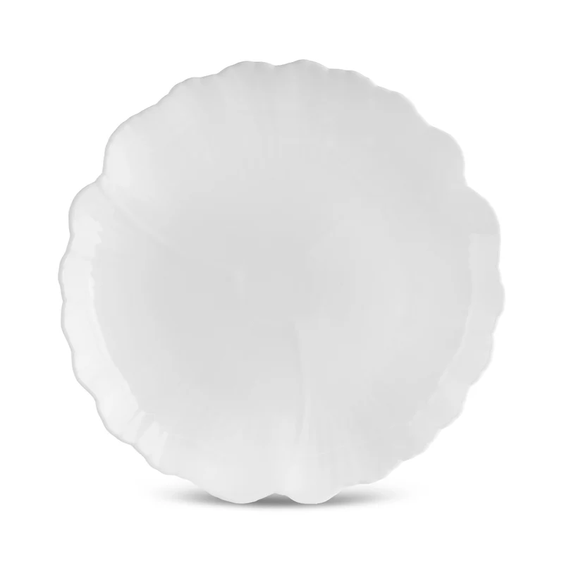 Karaca White Flower Opal Glas Tafelservice 18-teilig für 6 Personen