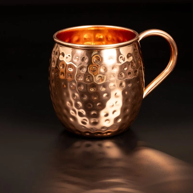 Kupferbecher Specter, gehämmert, 500 ml
