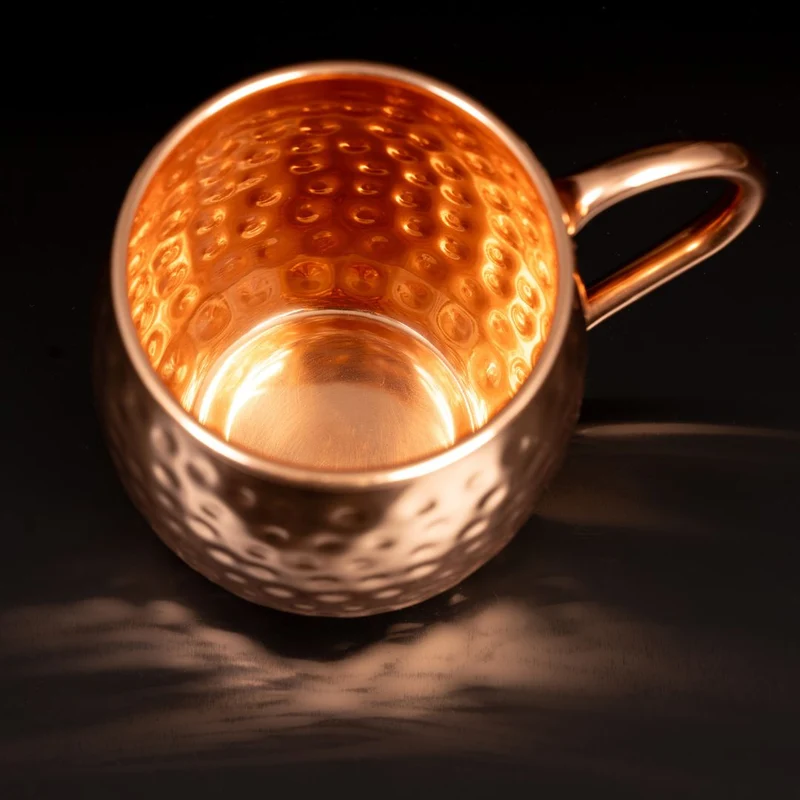 Kupferbecher Specter, gehämmert, 500 ml