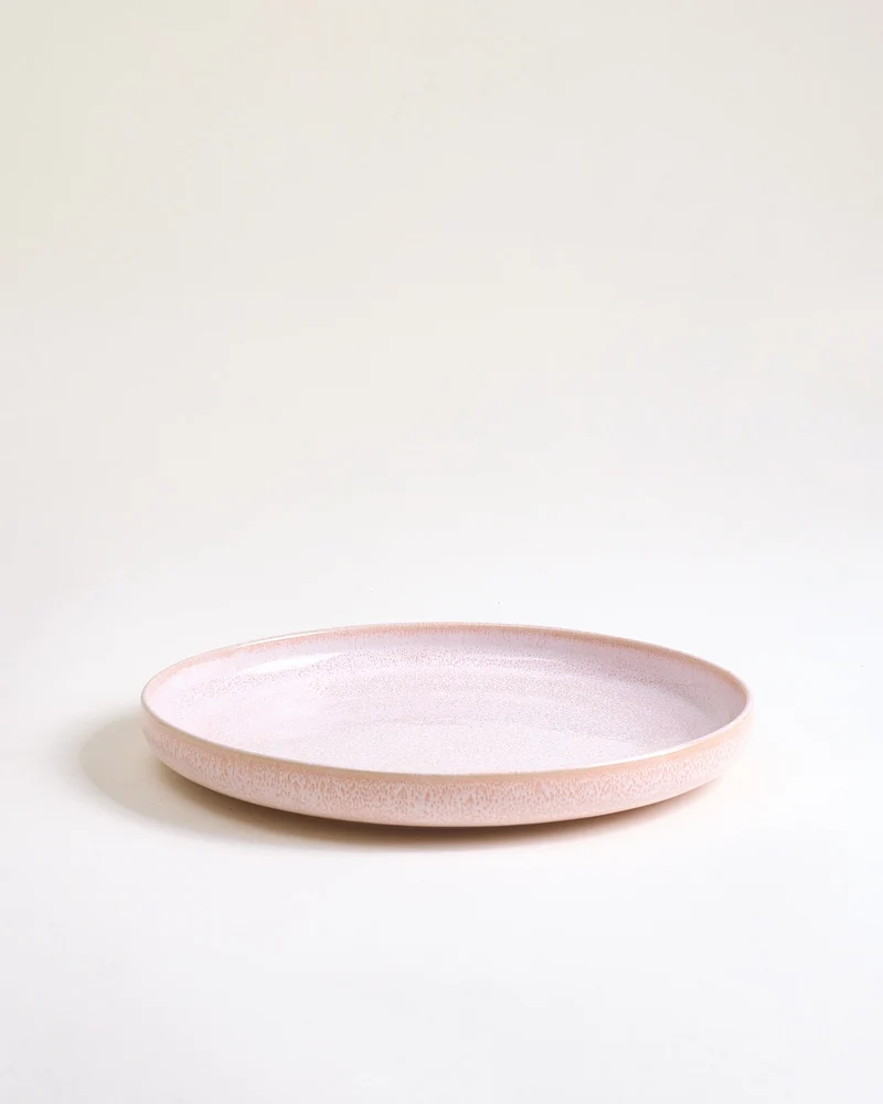 Orla Teller groß modern rosé