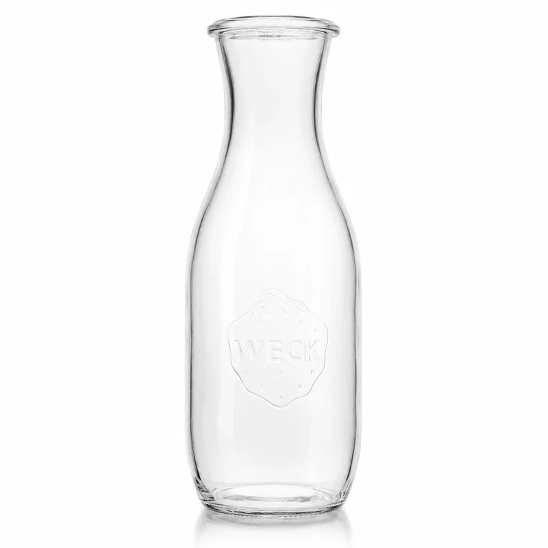 WECK-Saftflasche 1,0 l RR 60 ohne Glasdeckel