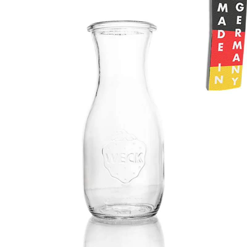 WECK-Saftflasche 1/2 l RR 60 ohne Glasdeckel