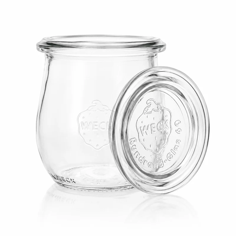 WECK-Tulpenglas 220 ml RR 60 mit Glasdeckel im 12er Karton