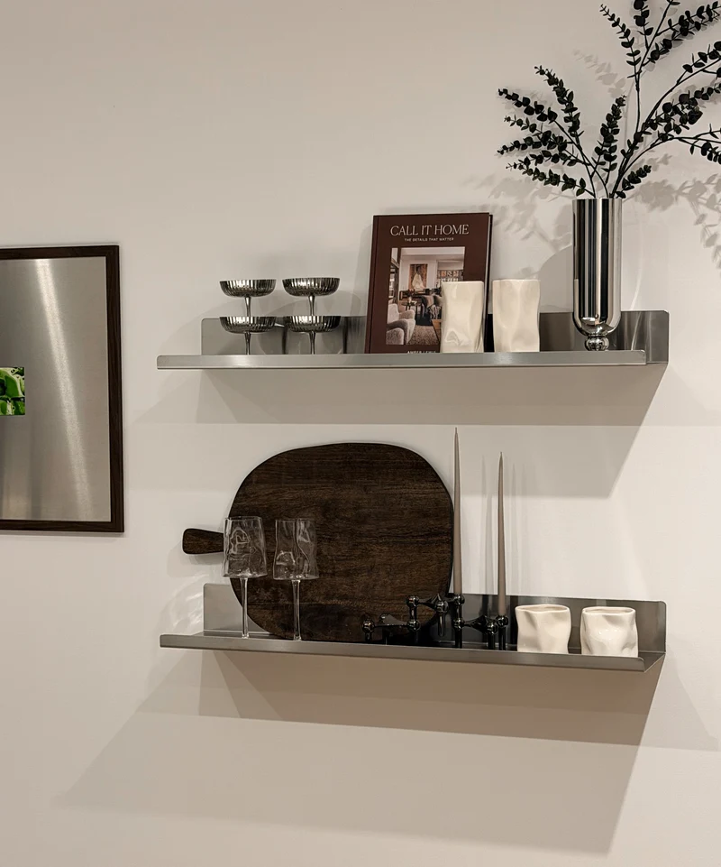 Edelstahl Eisbecher im gerillten Design | Riza