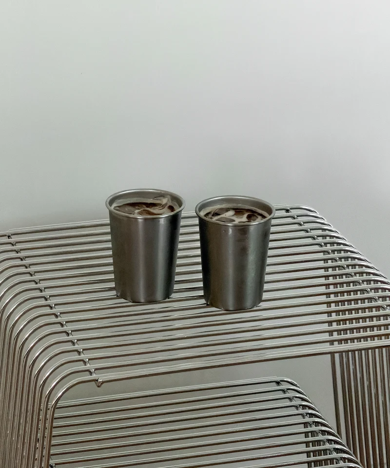 Kleiner Edelstahl Becher | Steel