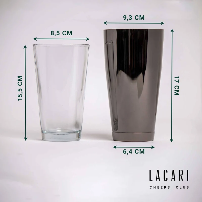 Komplette Cocktailshaker Sammlung - 700 ml