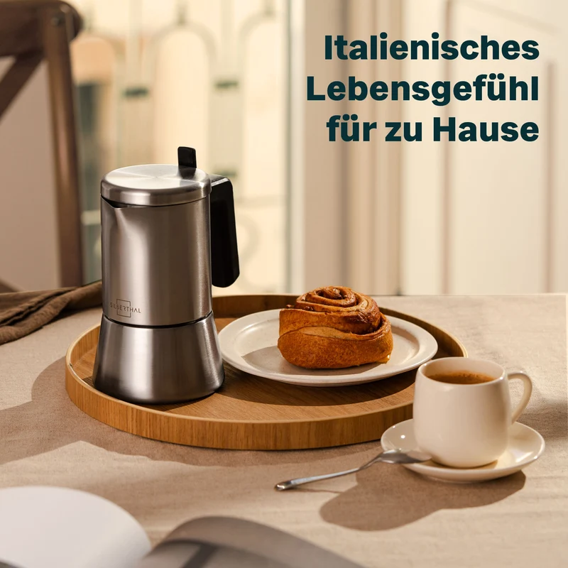 Espressokocher Komplettset