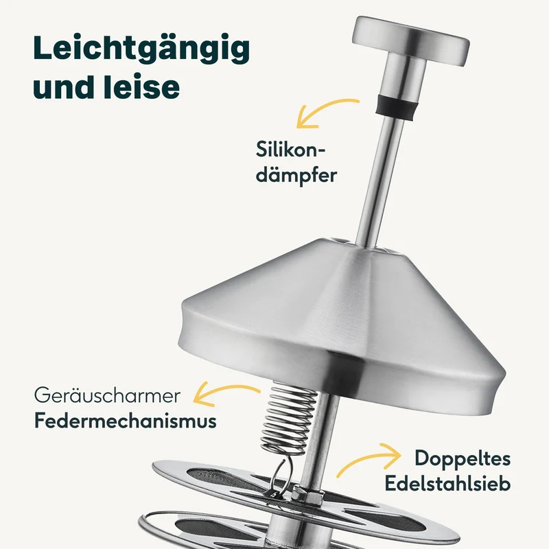 Espressokocher mit Milchaufschäumer