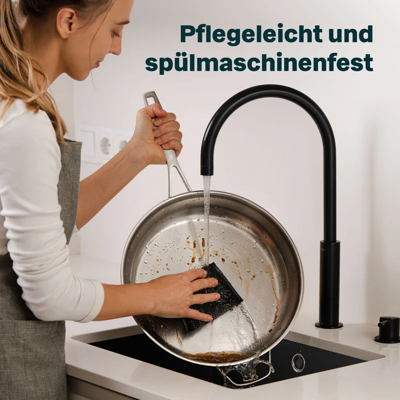 Edelstahlpfanne 32 cm Unbeschichtet
