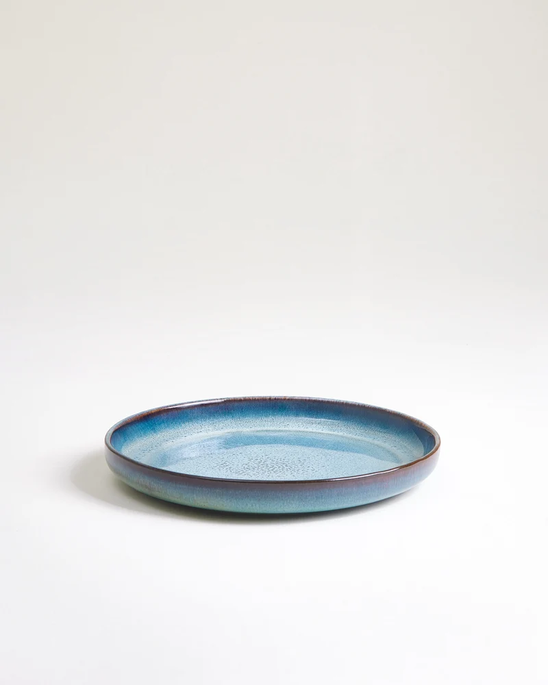 Madeira Teller klein modern grünblau