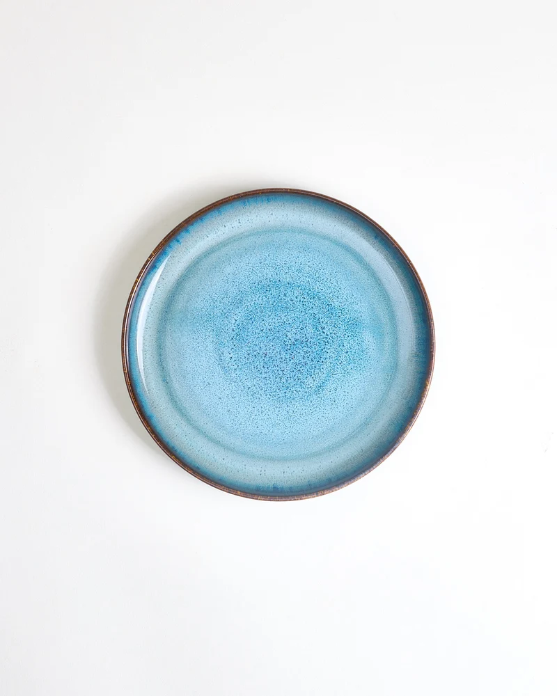 Madeira Teller klein modern grünblau