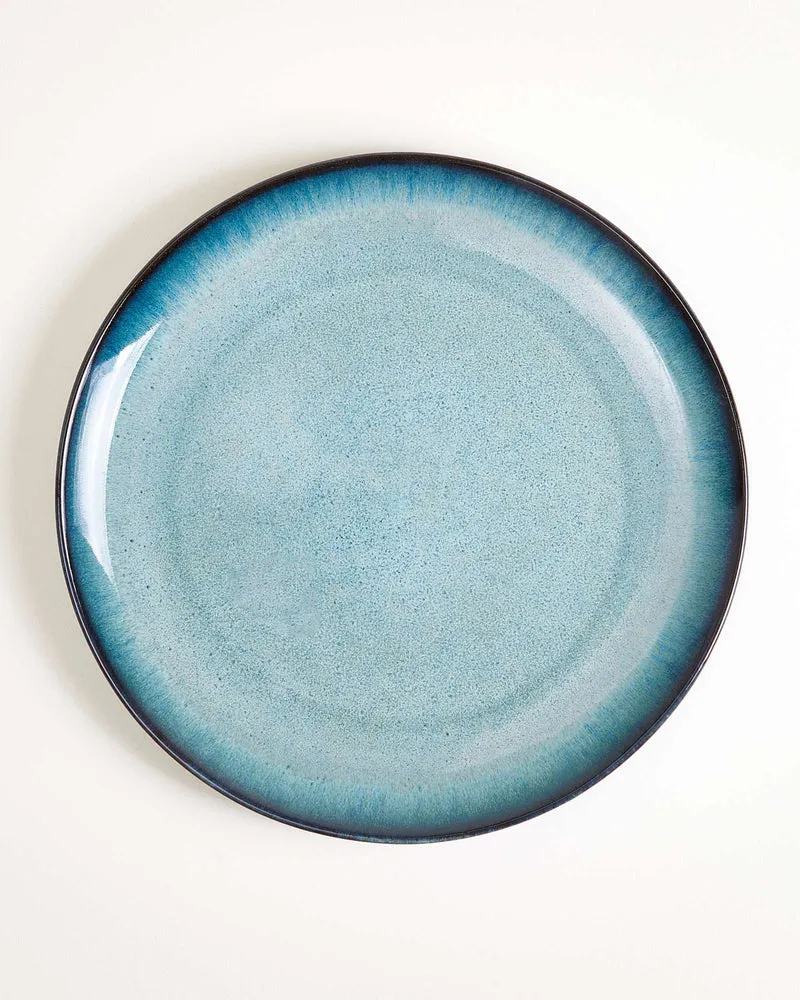 Madeira Teller groß classic grünblau