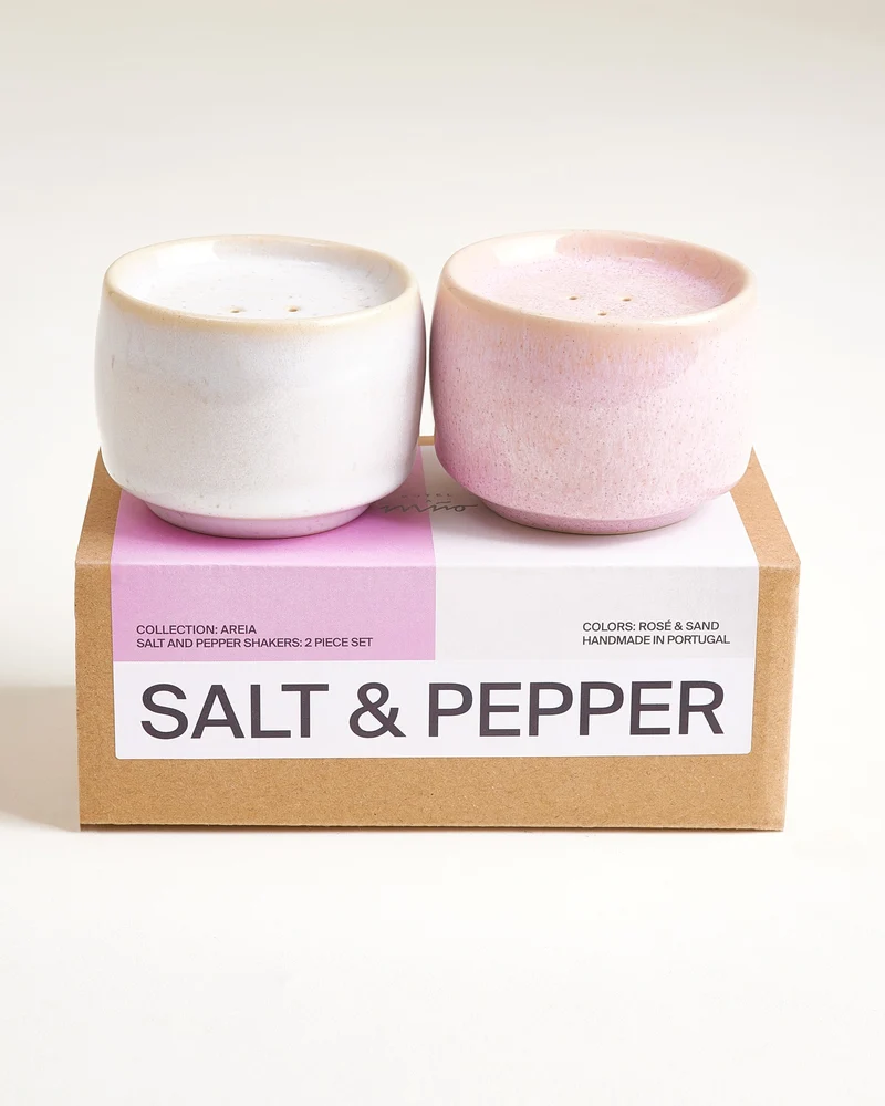 Areia Salz- & Pfefferstreuer sand rosé