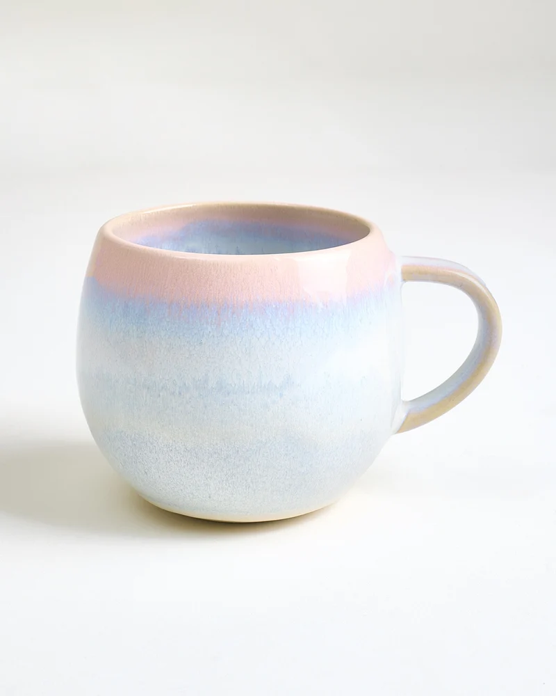 Nola Tasse groß rosé blau