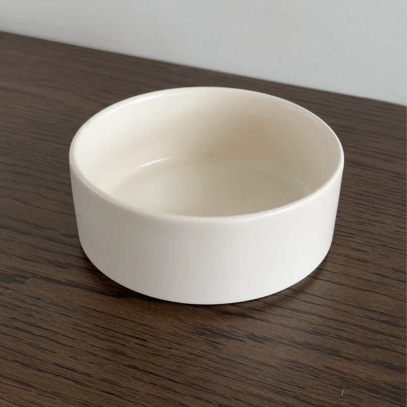 Kleine Bowl cremeweiß-matt | Nia