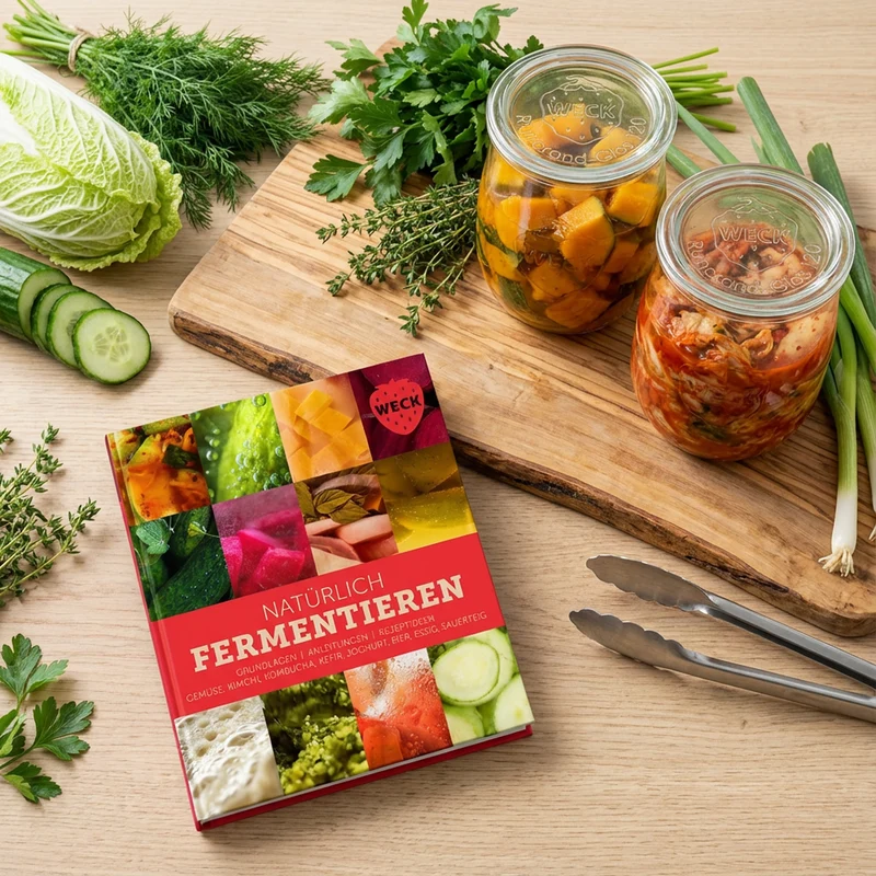 Natürlich Fermentieren | Anleitungen und kreative Rezepte für Gemüse, Obst, Limonaden, Bier und Sauerteig