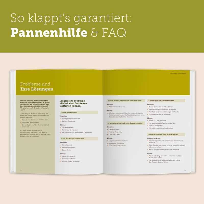 Natürlich Fermentieren | Anleitungen und kreative Rezepte für Gemüse, Obst, Limonaden, Bier und Sauerteig