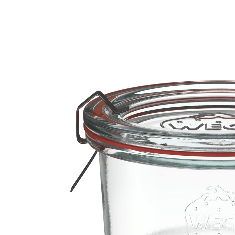 Sturzglas 120 ml mit Glasdeckel (12 St.)