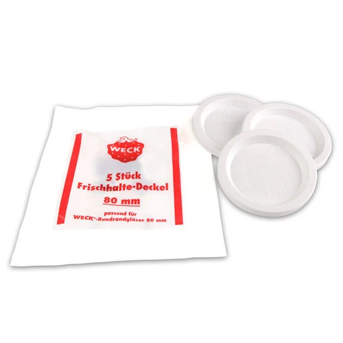Frischhaltedeckel für Öffnung Ø 80 mm (5 St.)