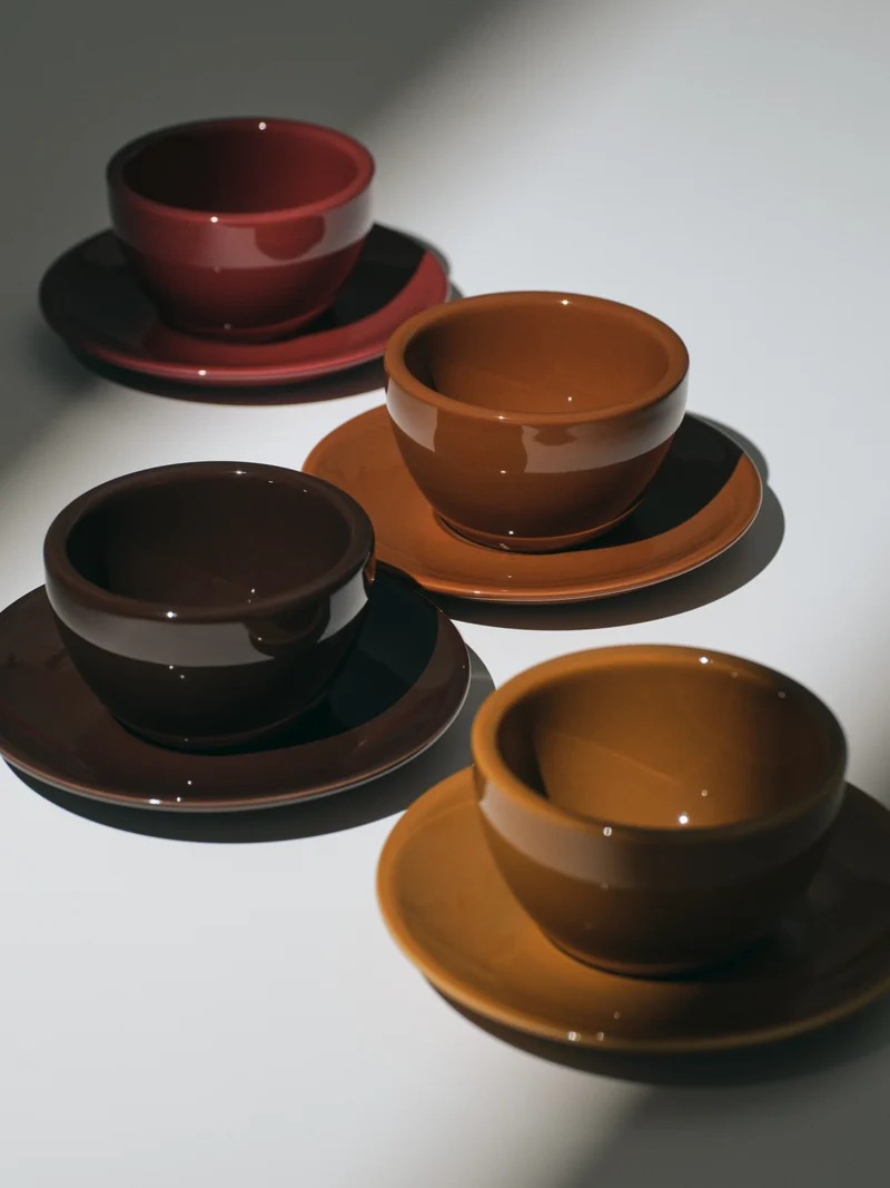 Cappuccino, mvb midcentury ed., set of 4