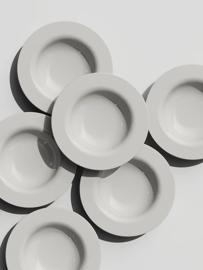 Deep Plate, set of 6