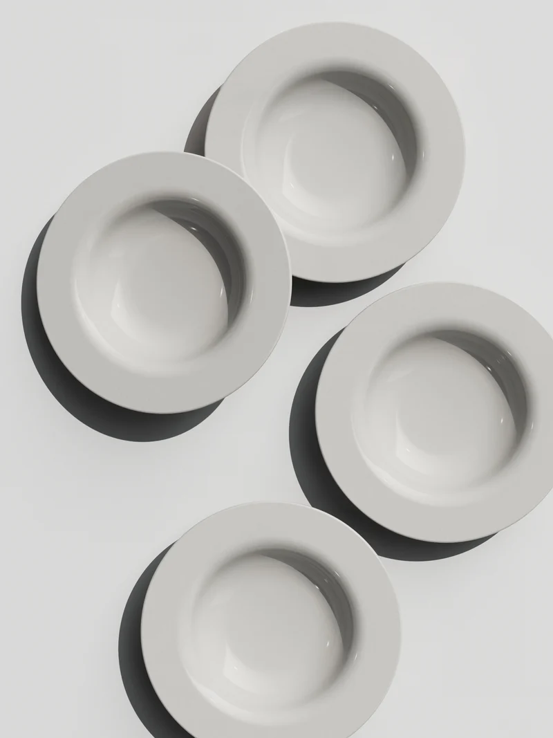 Deep Plate, set of 4