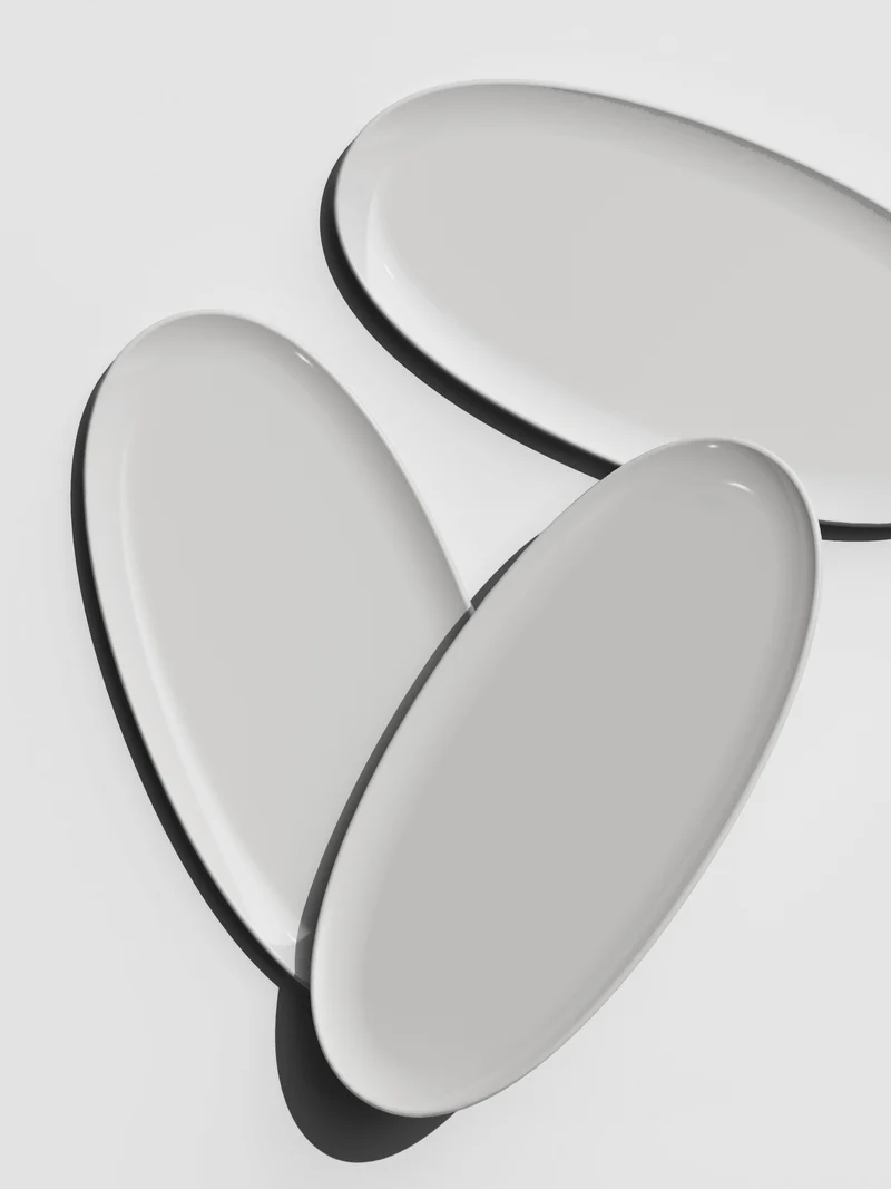 Serving Plate, set of 3