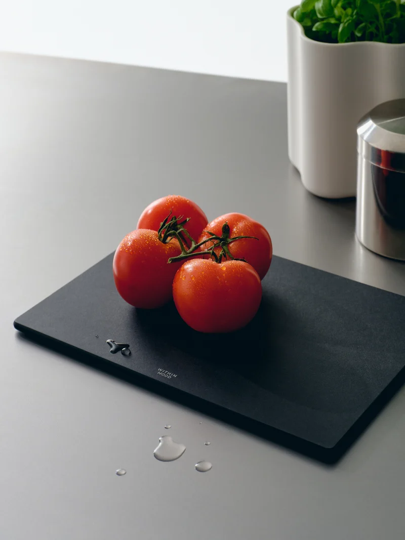 Cutting Board Set, black, small + large + Board Butter