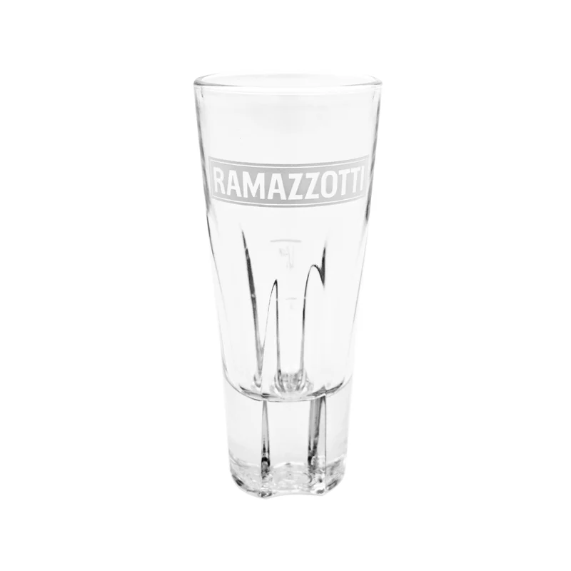 Ramazzotti (weiß blau) Glas 2cl / 4cl doppelt geeicht