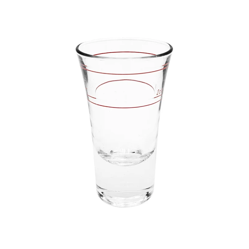 Schnapsglas 2cl / 4 cl doppelt geeicht