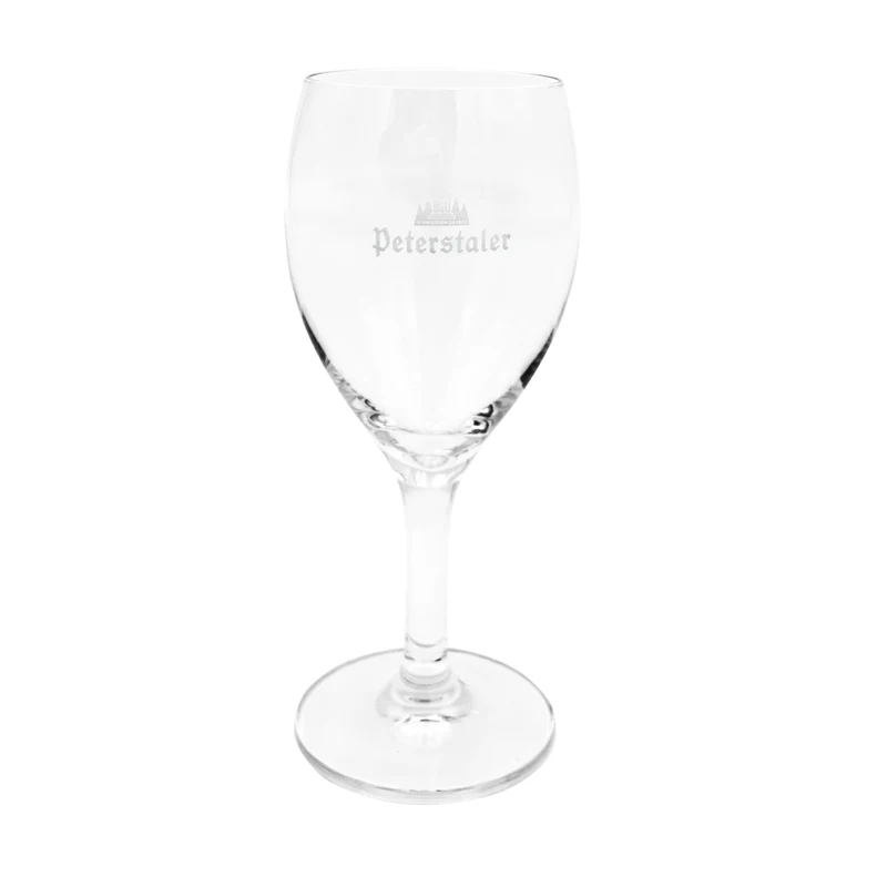 Wasserglas Peterstaler mit Stiel 0,1L nicht geeicht